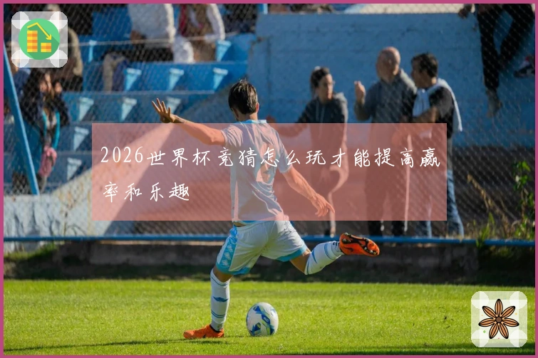 2026世界杯竞猜怎么玩才能提高赢率和乐趣